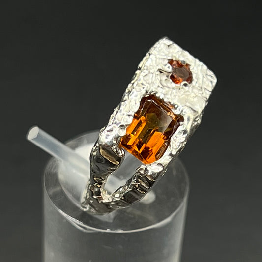 Madeira Citrine Ring